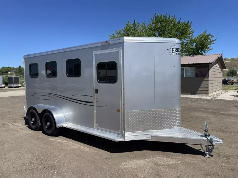 2025 Frontier Strider Series 3 Horse Slant Horse Trailer
