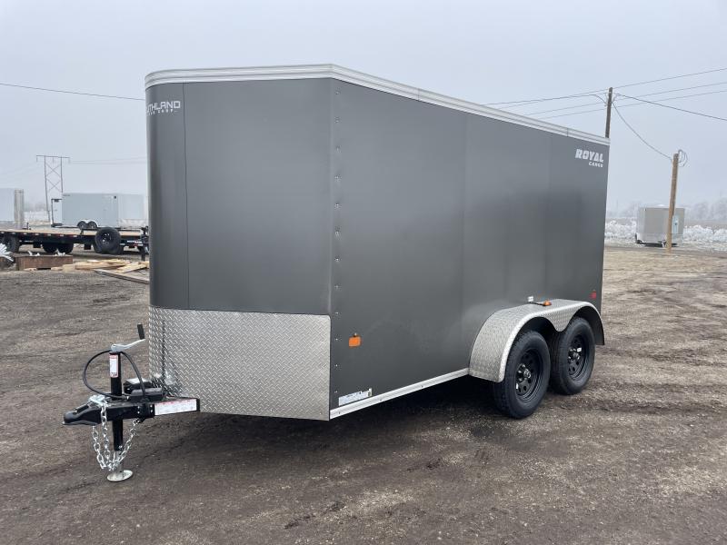 2025 Southland 6x12+2 V-Nose 7k Cargo Trailer with Rear Ramp Door