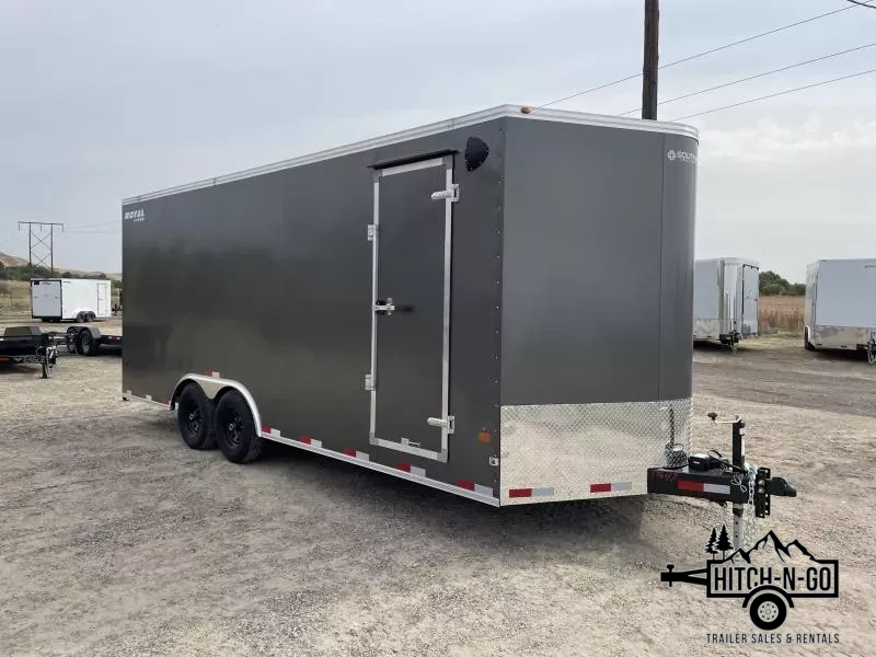 2026 Southland Royal 8x20+2 V-Nose 10k Auto Carrier with Rear Ramp Door 1753216018