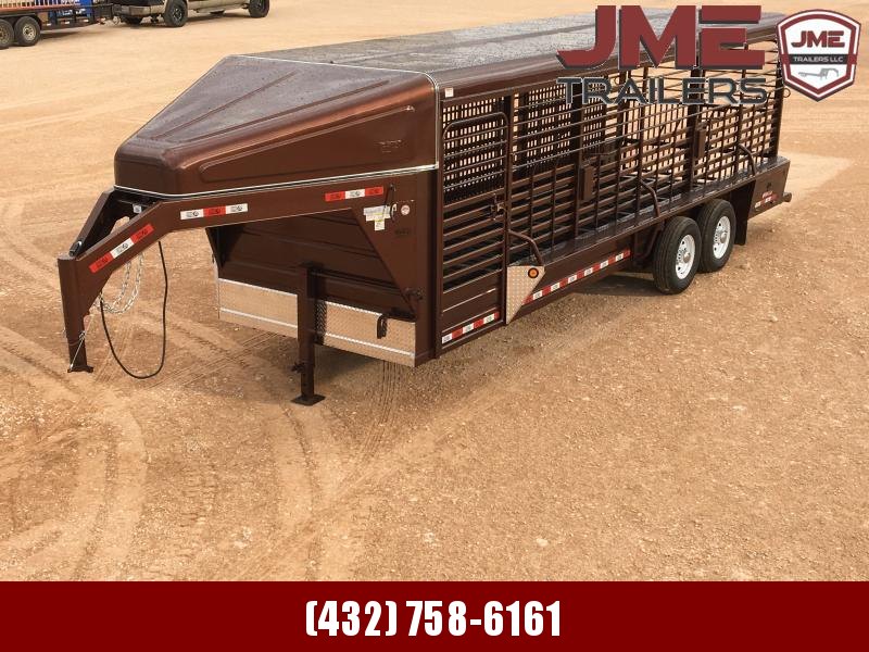 2020 GR Trailers 6'8"X24' Stock / Stock Combo Trailer 2020 GR Trailers 6'8"X24' Stock / Stock Combo Trailer