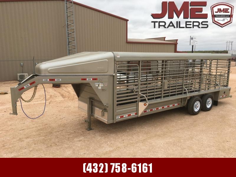 2021 GR Trailers 6'8"X24' 14K Livestock Trailer 2021 GR Trailers 6'8"X24' 14K Livestock Trailer