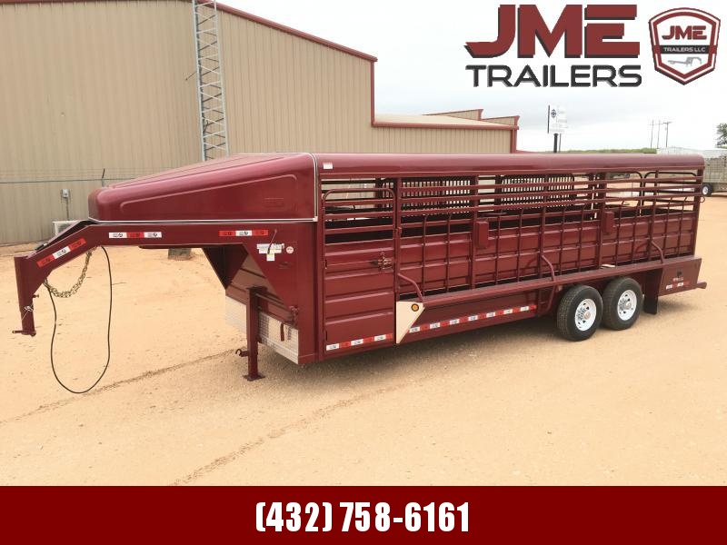 2021 GR Trailers 6'8"X24' 14K Livestock Trailer 2021 GR Trailers 6'8"X24' 14K Livestock Trailer