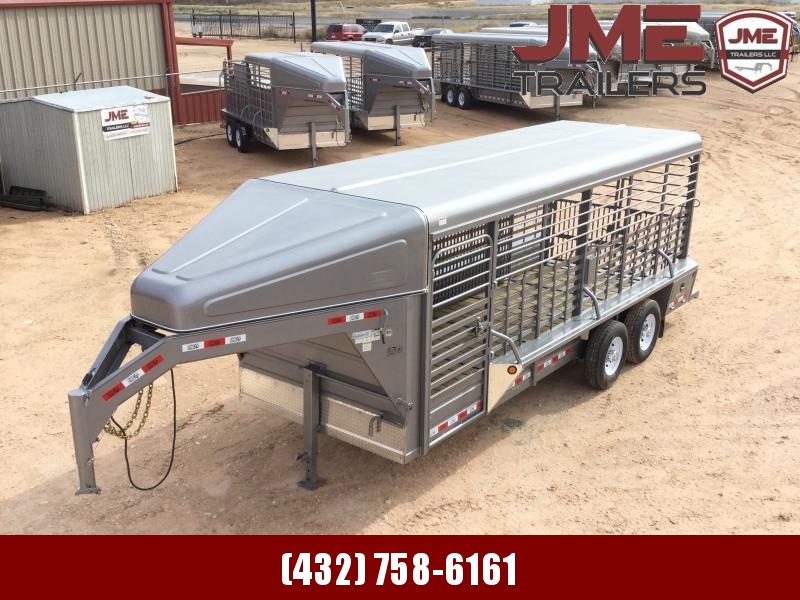 2020 GR Trailers 6'8 x 20' Stock / Stock Combo Trailer 2020 GR Trailers 6'8 x 20' Stock / Stock Combo Trailer