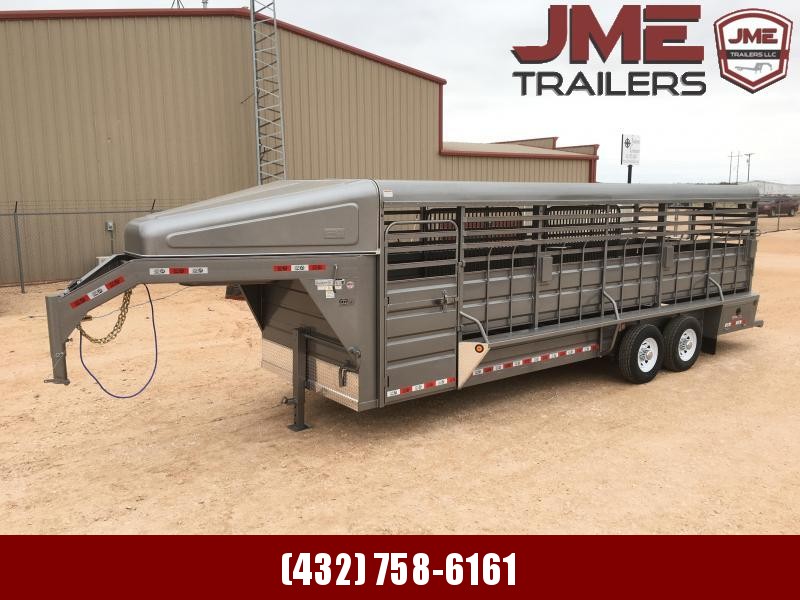2021 GR Trailers 6'8"X24' 14K Livestock Trailer 2021 GR Trailers 6'8"X24' 14K Livestock Trailer