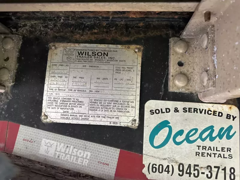 used Low Boy / Drop Deck Semi Trailers Wilson Trailer Company  for sale, in Miami, FL Thumbnail 2
