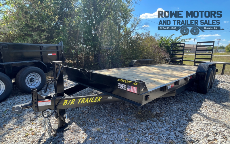2022 B/R Trailer 20' 14K Equipment Trailer Rowe Motors and Trailer