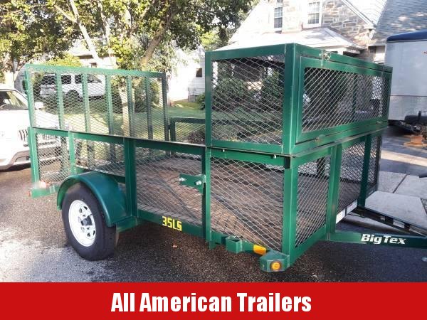 2015 Big Tex Trailers Open Utility High Mesh Sides Utility Trailer 2015 Big Tex Trailers Open Utility High Mesh Sides Utility Trailer