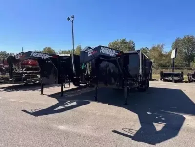 2025 Anderson Manufacturing 8X20 GOOSENECK DUMP Dump Trailer