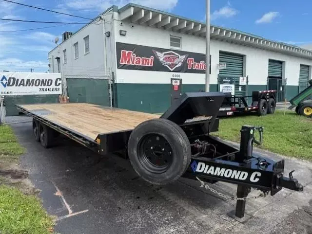 2024 Diamond C Trailers 24FT Deckover Tilt Trailer