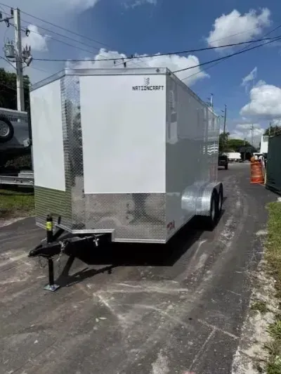 2026 NationCraft Trailers 7X14 Cargo / Enclosed Trailer
