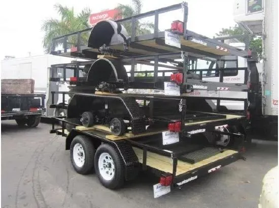 2024 Anderson Manufacturing LST712 Utility Trailer