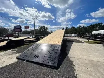 2025 Doolittle Trailer Mfg 40 FT DECKOVER FULL TILT Flatbed Trailer