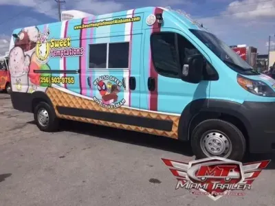 2026 Other CUSTOM ICE CREAM TRUCK Vending / Concession Trailer
