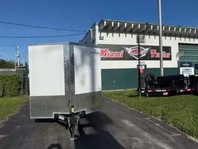 2026 NationCraft Trailers 7x16 double axle Cargo / Enclosed Trailer