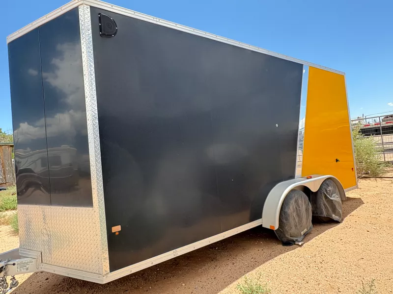 2018 Polaris PC7X16 Enclosed Trailer
