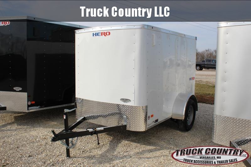 2021 Bravo Trailers 5x8 Hero Enclosed Cargo Trailer 2021 Bravo Trailers 5x8 Hero Enclosed Cargo Trailer