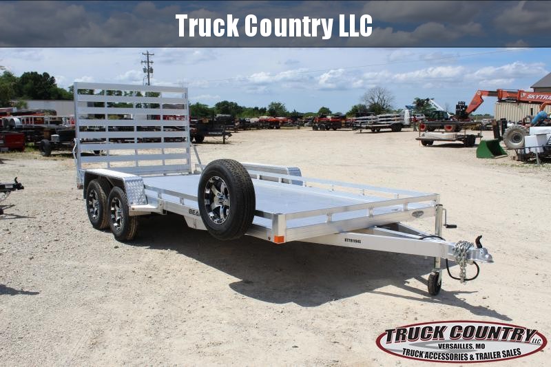 2022 Bear Track 81x16 aluminum Utility Trailer 2022 Bear Track 81x16 aluminum Utility Trailer