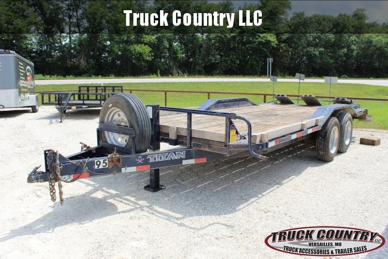 2016 Titan Trailers 18' superwide Equipment Trailer 2016 Titan Trailers 18' superwide Equipment Trailer