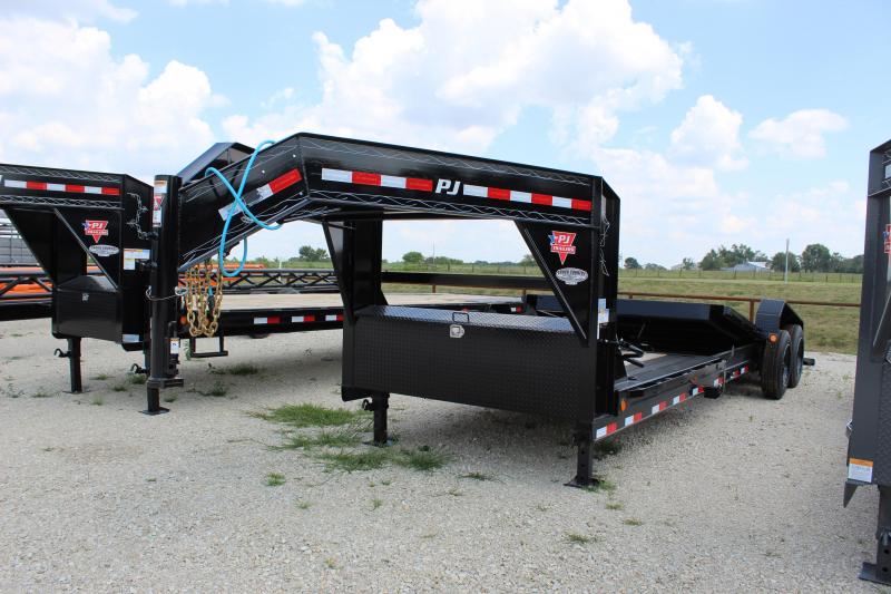 2022 PJ Trailers TJ 24 Gooseneck Tilt Equipment Trailer Near Me