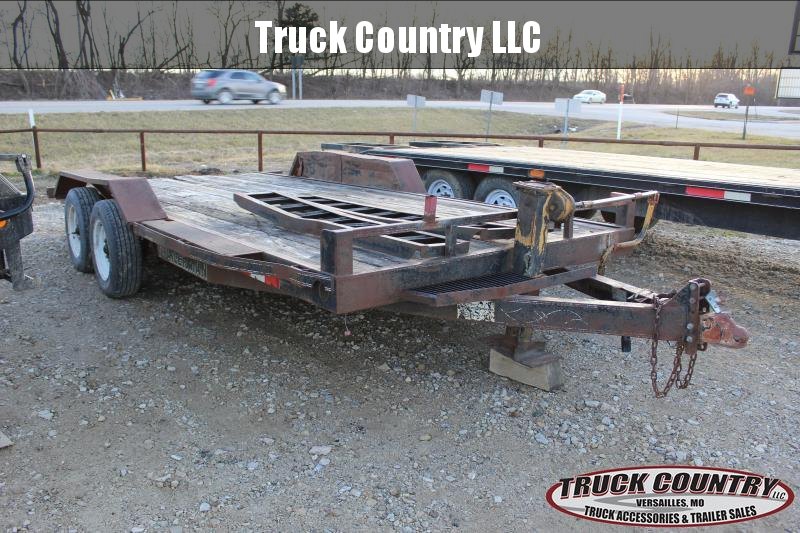 1996 Trailerman Trailers Inc. 18' carhauler Car / Racing Trailer 1996 Trailerman Trailers Inc. 18' carhauler Car / Racing Trailer