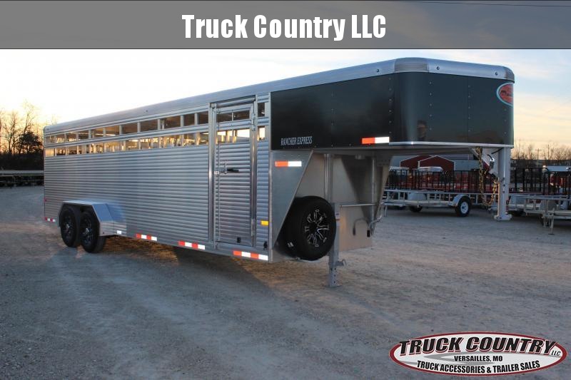 2022 Sundowner Trailers 6.9x24 gooseneck aluminum Livestock Trailer 2022 Sundowner Trailers 6.9x24 gooseneck aluminum Livestock Trailer