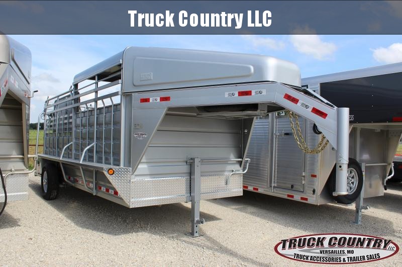2020 GR Trailers 6.8x16 Half-Top Livestock Trailer 2020 GR Trailers 6.8x16 Half-Top Livestock Trailer