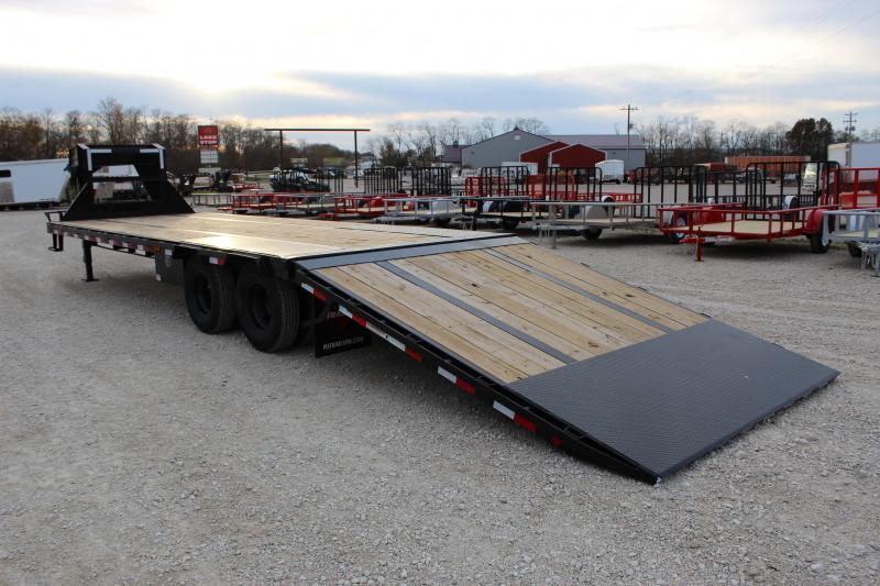 2021 PJ Trailers LY gooseneck hydraulic dovetail Flatbed Trailer Near Me