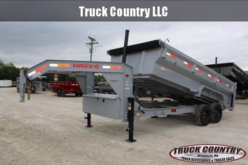 2022 MAXXD DTX 16' X 83" gooseneck Dump Trailer 2022 MAXXD DTX 16' X 83" gooseneck Dump Trailer