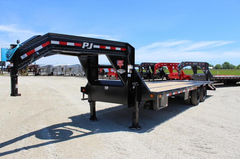 2020 PJ Trailers 25' gooseneck Flatbed Trailer Near Me Trailer