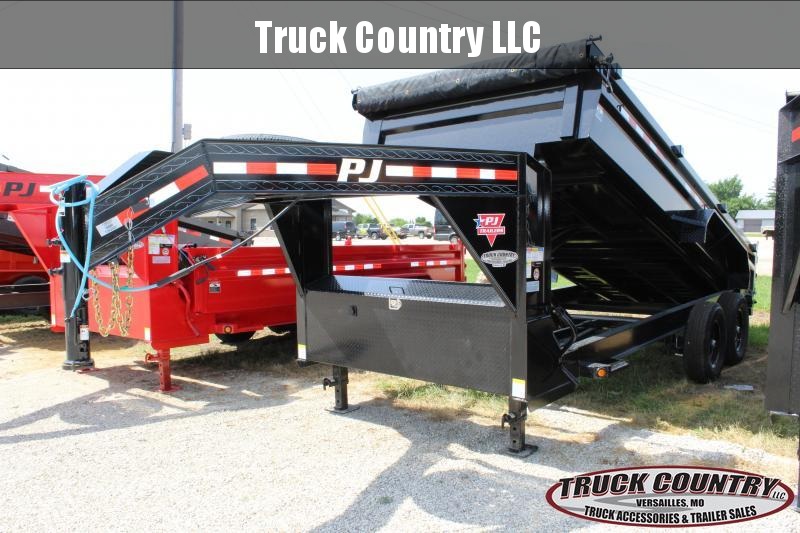 2021 PJ Trailers DL 16' gooseneck Dump Trailer 2021 PJ Trailers DL 16' gooseneck Dump Trailer