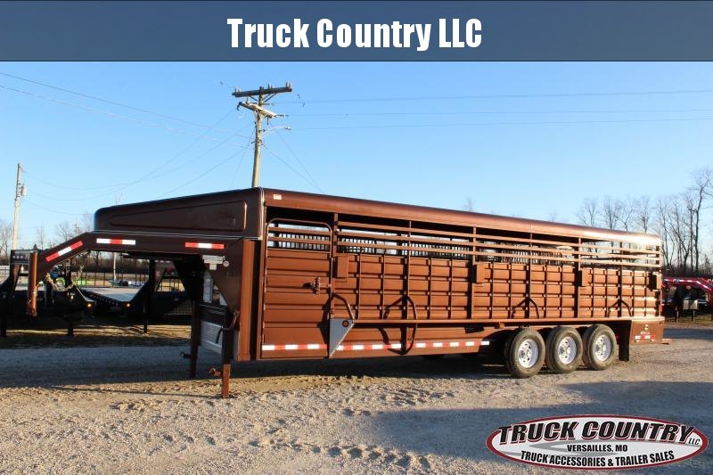 2019 GR Trailers 6.8x28 gooseneck Livestock Trailer 2019 GR Trailers 6.8x28 gooseneck Livestock Trailer