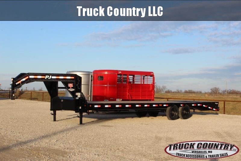 2021 PJ Trailers LX 30' gooseneck Flatbed Trailer 2021 PJ Trailers LX 30' gooseneck Flatbed Trailer
