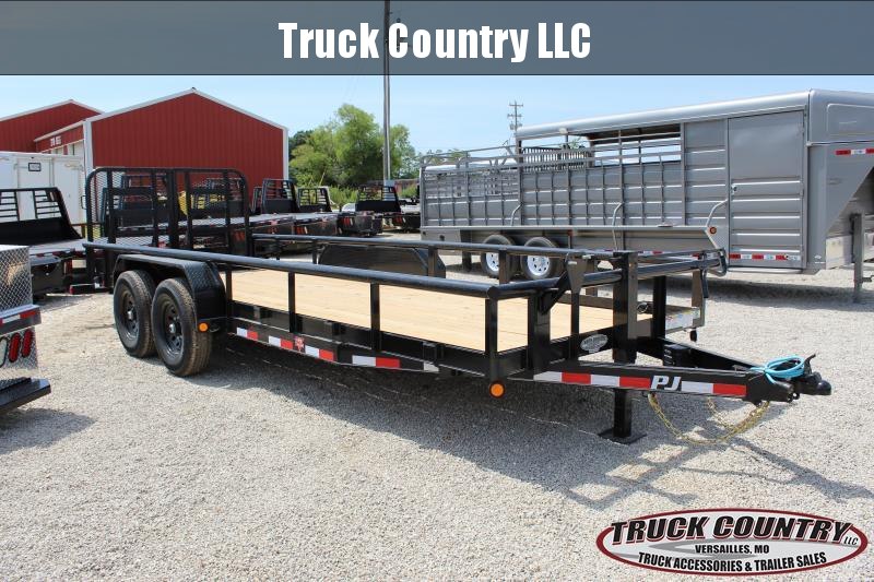 2021 PJ Trailers P8 20' pipetop rail Equipment Trailer 2021 PJ Trailers P8 20' pipetop rail Equipment Trailer