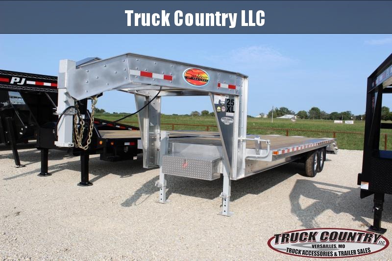 2021 Sundowner Trailers XL deckover aluminum 25' gooseneck Equipment Trailer 2021 Sundowner Trailers XL deckover aluminum 25' gooseneck Equipment Trailer