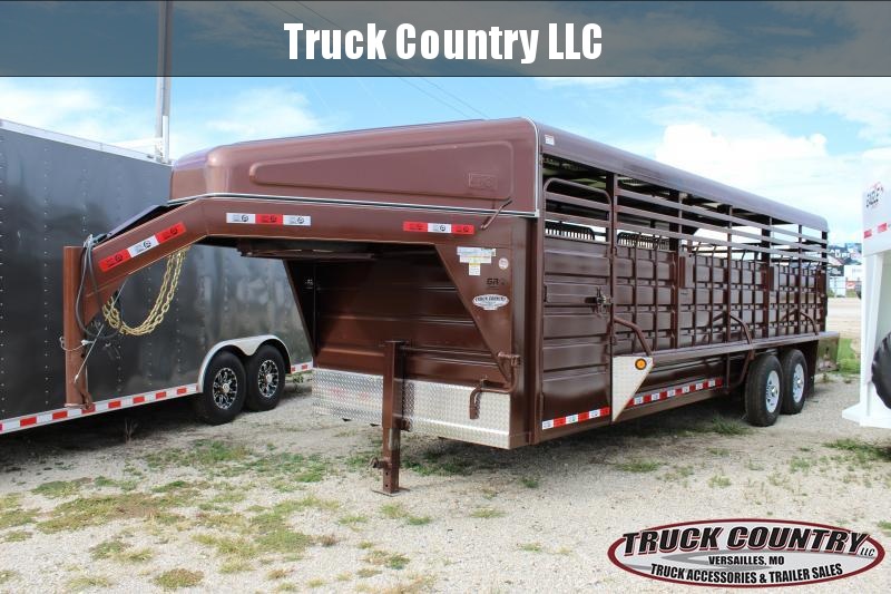 2021 GR Trailers 6.8x24 gooseneck Livestock Trailer 2021 GR Trailers 6.8x24 gooseneck Livestock Trailer