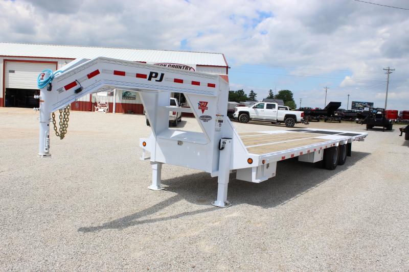 2020 PJ Trailers LY 32 Hydraulic dovetail Equipment Trailer