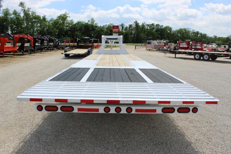 2020 PJ Trailers LY 32 Hydraulic dovetail Equipment Trailer