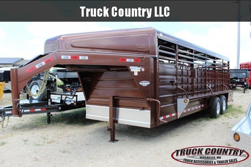 2019 GR Trailers 6.8x24 gooseneck Livestock Trailer 2019 GR Trailers 6.8x24 gooseneck Livestock Trailer