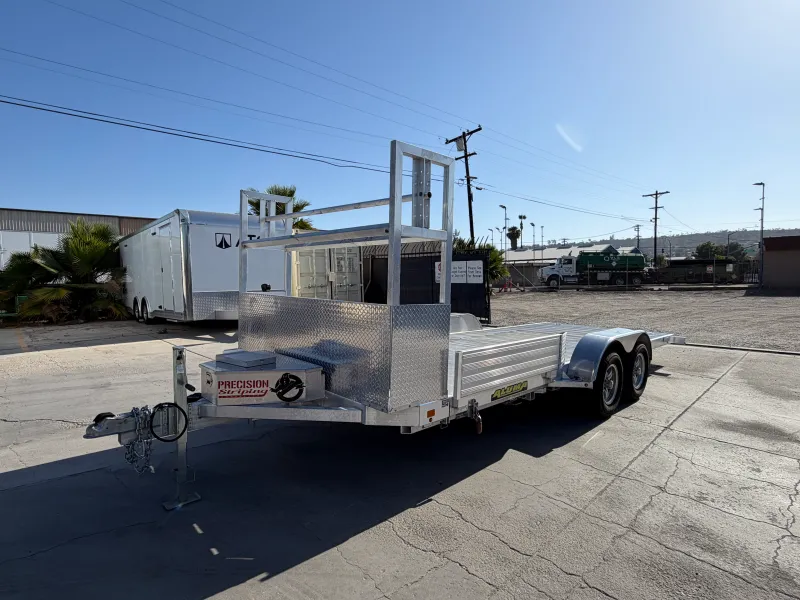 2021 Aluma 8218 Tilt Car Hualer / Race Trailer