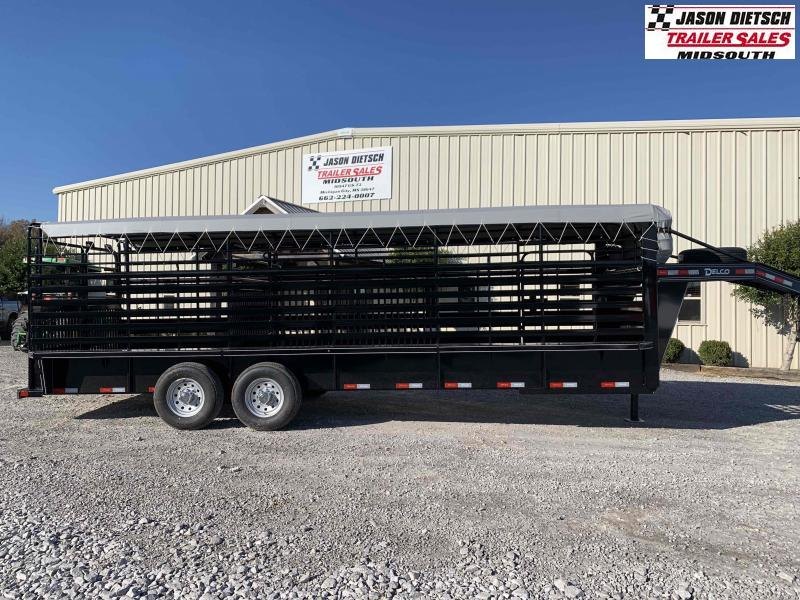 Delco Trailers B824R72ET7K-32284 Livestock Trailer