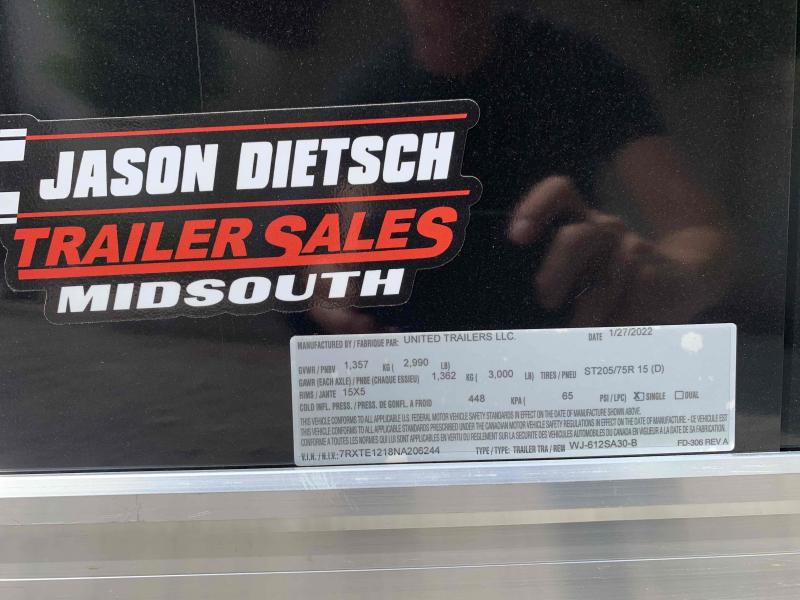 new Cargo (Enclosed) Trailers United Trailers  for sale, in Michigan City, MS Thumbnail 6