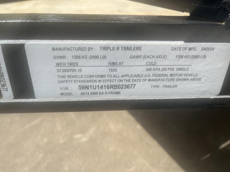 new Utility Trailers Triple R  for sale, in Michigan City, MS Thumbnail 4