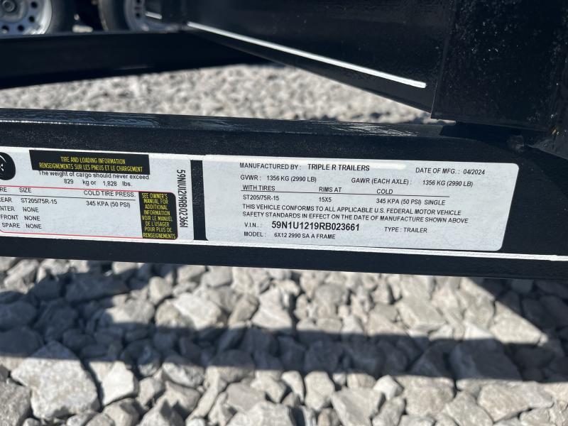 new Utility Trailers Triple R  for sale, in Michigan City, MS Thumbnail 4