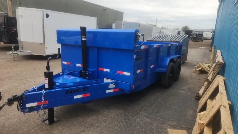 2026 Rice 82x14 HD Dump Trailer (All 7 Gauge)