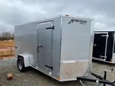 2027 Homesteader Trailers 6x12 Enclosed Cargo Trailer - V Nose