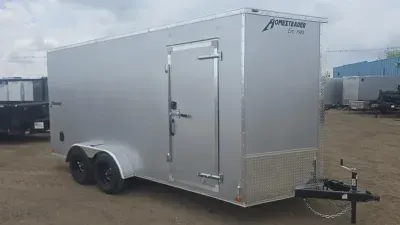 2027 Homesteader Trailers 716IT Intrepid enclosed trailer w/ Double Rear Doors