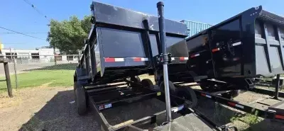 2026 Rice 82x14 16K GVWR 18 PLY Tires HD Dump Trailer (All 7 Gauge)
