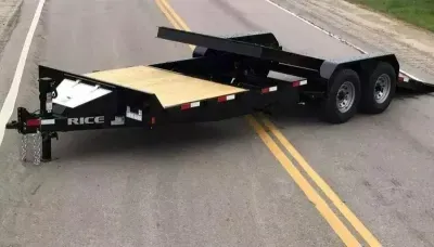 2027 Rice 82x22 Partial Tilt Equipment Trailer 16k gvwr