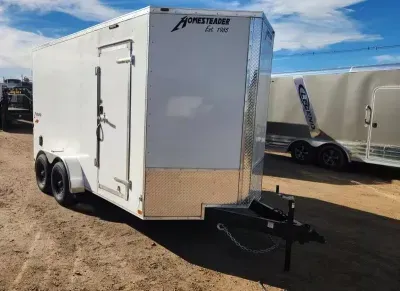 2027 Homesteader Trailers 7x14 "HD Pkg"Enclosed Cargo Trailer