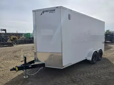 2027 Homesteader Trailers 716IH Intrepid Enclosed Cargo Trailer Ramp Door